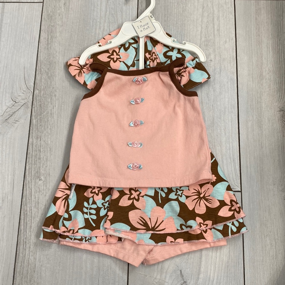 Toddlers 3 piece Matching Outfit